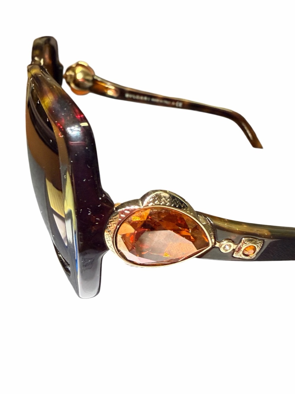 Women’s Bvglari Gem Studded Sunglasses Frame BV8079B (W/ Prescription Lens)